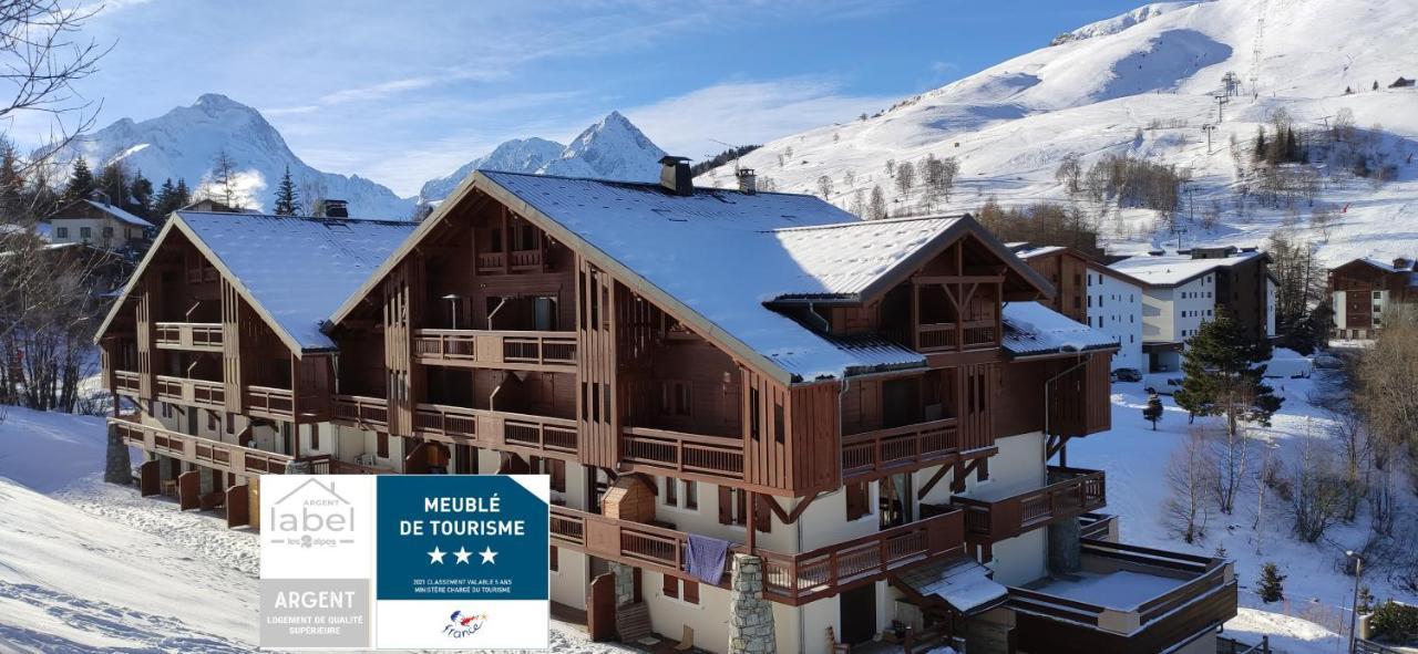 레두잘프 T2 Meuble Tourisme 3 Etoiles, Pied Des Pistes-Parking Prive Avec Balcon Et Superbe Vue 아파트 외부 사진